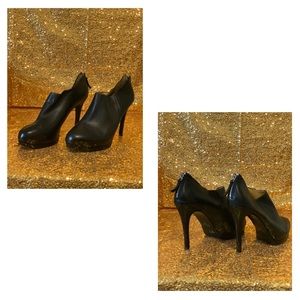 Platform Heel Booties